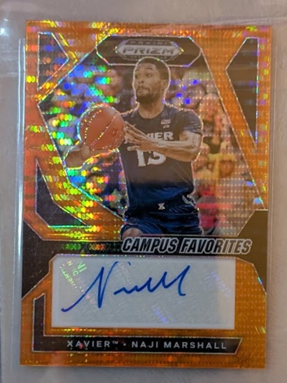 2024 Panini Prizm Auto NAJI MARSHALL #CFS-NMS 40/49